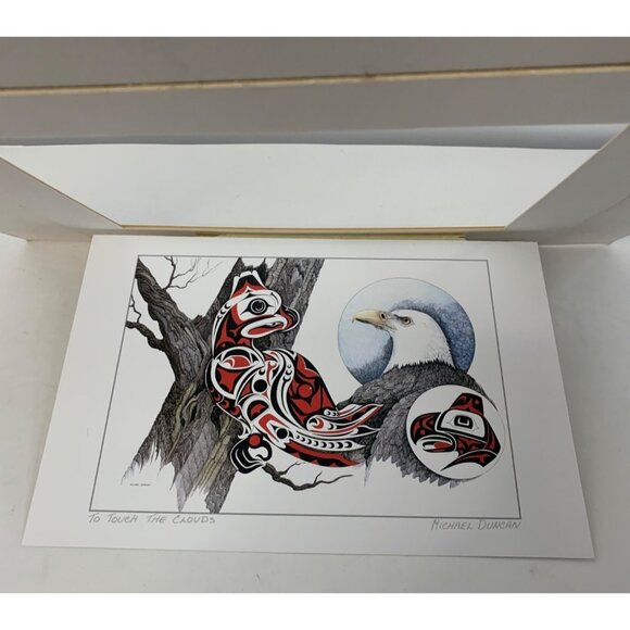 To Touch The Clouds By Michael Duncan Art Print Native American 9 x 6 7897 - Picture 7 of 8